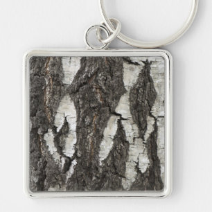 Llavero Bark Birch Wood