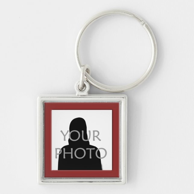 Llavero Barn Red Your Photo Keychain (Frente)