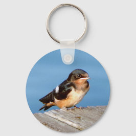 Llavero Barn Swallow llave metalizado