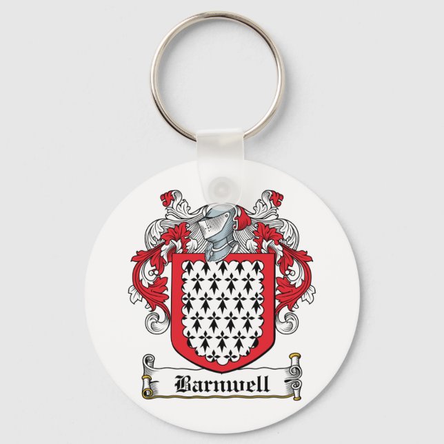 Llavero Barnwell Family Crest (Anverso)