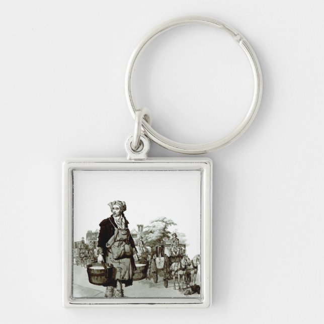 Llavero Barquero en un soporte del coche, 1805 (Frente)