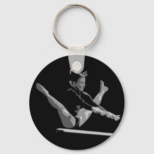 Llavero barra de equilibrio de gimnasia