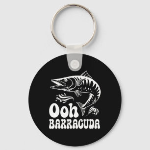 Llavero Barracuda Divertido Ohh Pescando Para Amantes De L