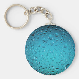 Llavero Barras de agua azul Guay con estilo Keychain