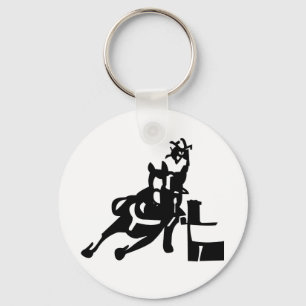 Llavero Barrel Racer