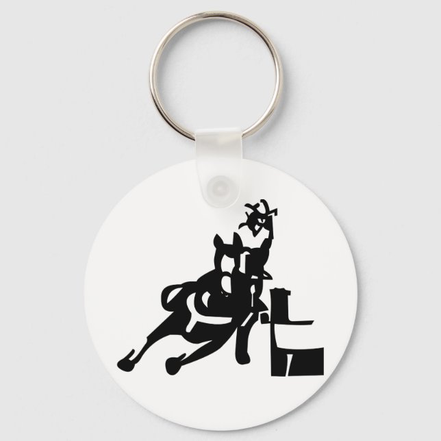 Llavero Barrel Racer (Anverso)