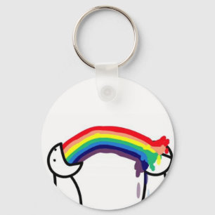 Llavero Barrera arco iris