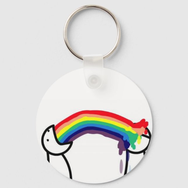 Llavero Barrera arco iris (Anverso)