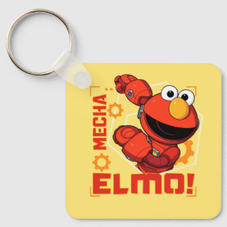Llavero Barrio Sésamo | Diseño Elmo de los Edificios Mecha