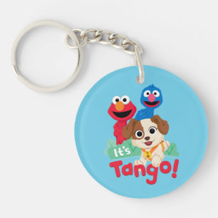 Llavero Barrio Sésamo   Es Tango con Elmo y Grover
