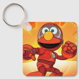 Llavero Barrio Sésamo   Mecha Construye Elmo En Acción