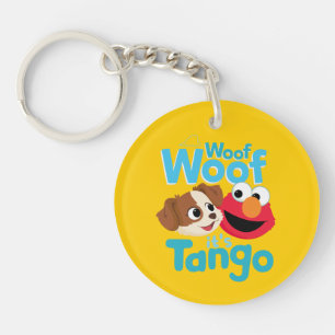 Llavero Barrio Sésamo   Woof Woof It's Tango & Elmo
