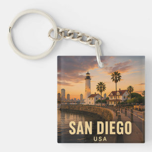 Llavero Barrios costeros de San Diego California EE. UU. �