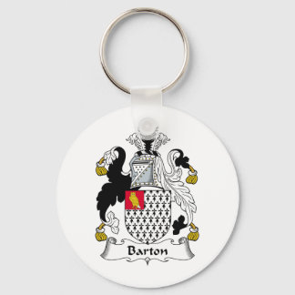 Llavero Barton Family Crest