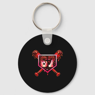 Llavero Baseball Chocolate Drip 67 Amor de San Valentín Co