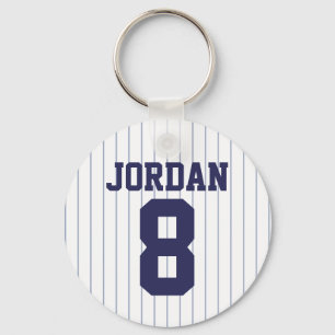 Llavero Baseball Jersey with Number