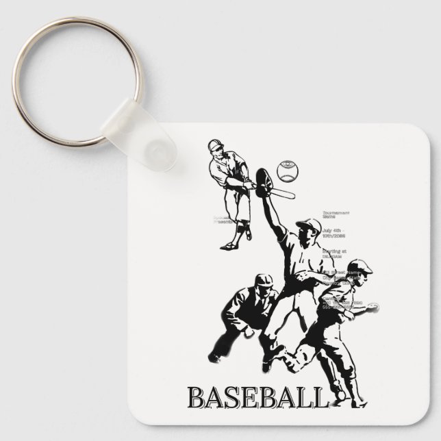 LLAVERO BASEBALL KEYCHAIN (Anverso)