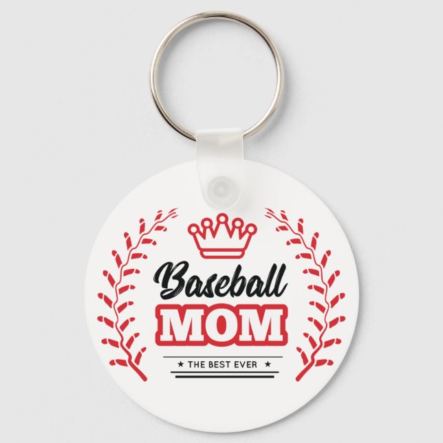 Llavero Baseball Mom (Anverso)