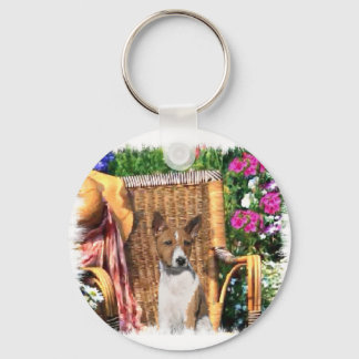 Llavero Basenji Lovers Regalos de arte