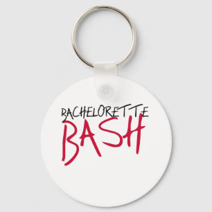 Llavero Bash de Bachelorette Negro/Rojo