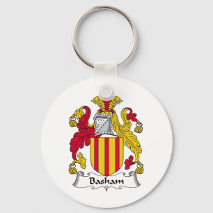 Llavero Basham Family Crest