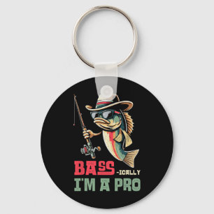 Llavero Básicamente soy un profesional amantes de la pesca