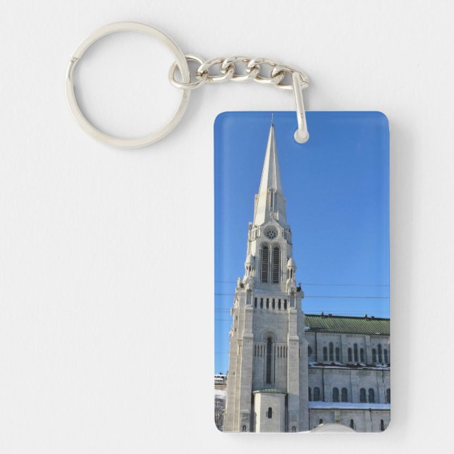 Llavero Basílica de Santa Ana de Beaupre, Quebec, Canadá (Frente)