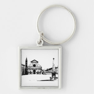 Llavero Basílica de Santa Maria Novella en Florencia, Ital