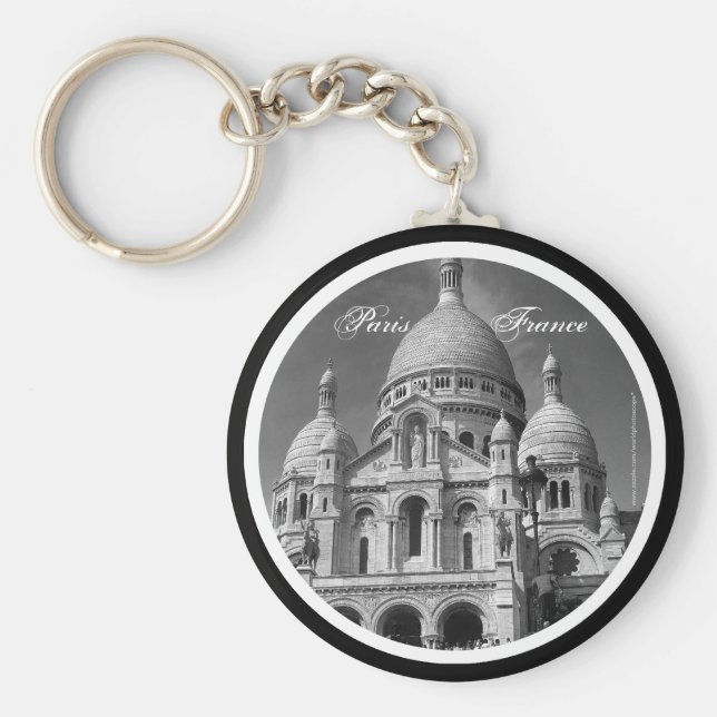 Llavero Basilique du Sacré-Coeur Paris Keychain (Frente)