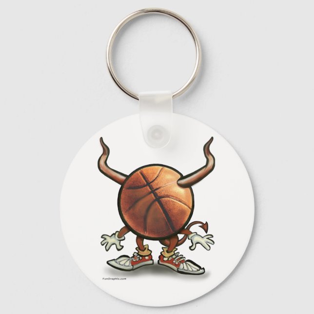 Llavero Basketball Devil (Anverso)