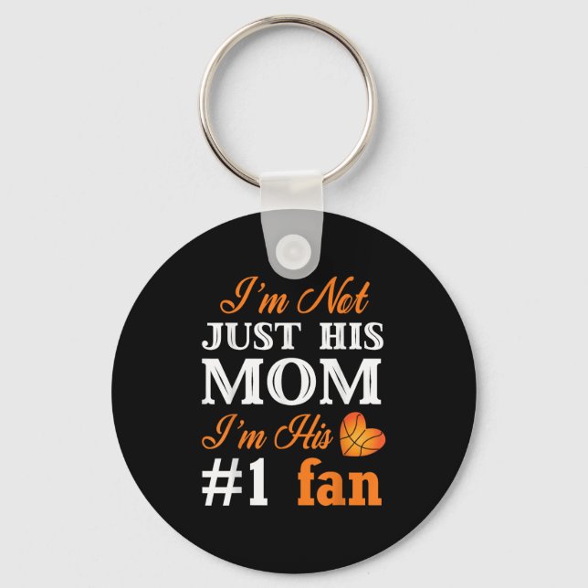 Llavero Basketball Fan Mom Quote Shirt Mothers Day Gift Fo (Anverso)