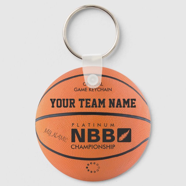 Llavero BASKETBALL OFICIAL JUEGO KEYCHAIN Original bl (Anverso)