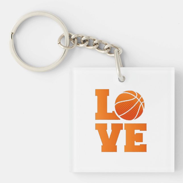 Llavero Básquetbol Lover Gift - Keychain Personalizado (Frente)