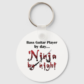 Llavero Bass Guitar Ninja