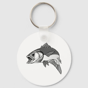 Llavero Bass rayado