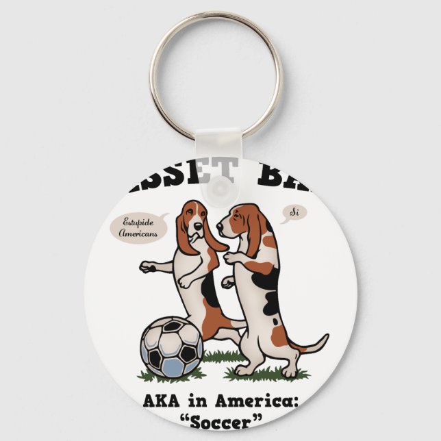 Llavero Basset Ball (Anverso)