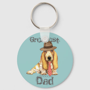 Llavero Basset Dad