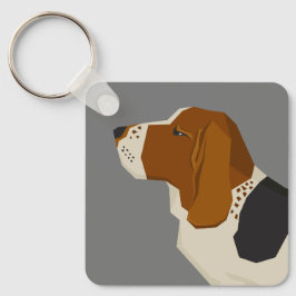 Llavero Basset Hound