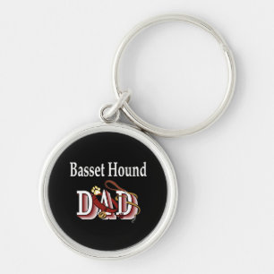 Llavero Basset Hound Dad