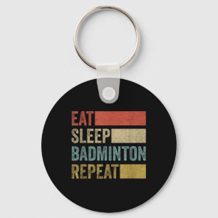 Llavero Bastinton de sueño de comerse Badminton de repetic