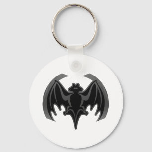 Llavero Bat Black Inv El MUSEO Regalos Zazzle