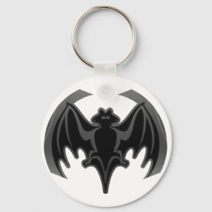 Llavero Bat Black Inv El MUSEO Regalos Zazzle