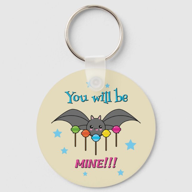 Llavero Bat Craving Lollipops - Serás Mío (Anverso)