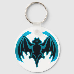 Llavero Bat Cyan El MUSEO Regalos Zazzle