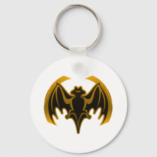 Llavero Bat Gold Los Regalos Del MUSEO Zazzle