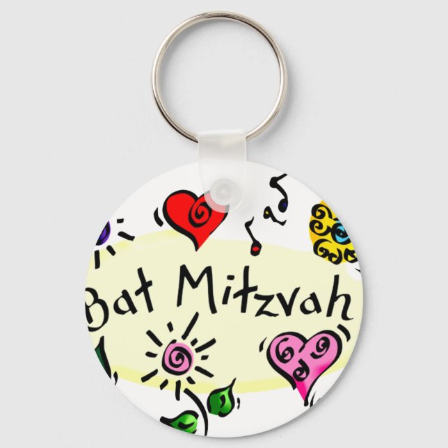 Llavero Bat Mitzvah (Anverso)