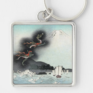 Llavero Batalla naval Furia del Dragón por el Monte Fuji,