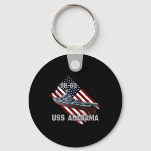 Llavero Batallero Uss Alabama Bb-60 &amp; Guerra De Combat