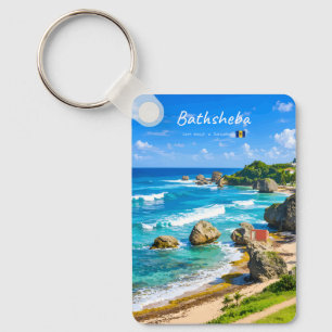 Llavero Bathsheba, Barbados - Clásico de la costa de playa