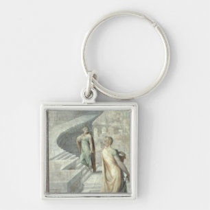 Llavero Bathsheba que visita a David, c.1553